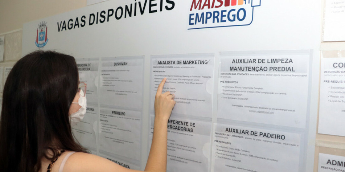 Após abril "frio", Alto Tietê tem saldo de 3,3 mil vagas