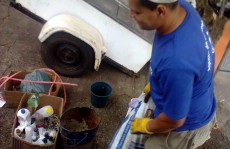 Prefeitura recolhe 1,6 tonelada de inservíveis no Parque Rodrigo Barreto, em Arujá