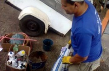 Prefeitura recolhe 1,6 tonelada de inservíveis no Parque Rodrigo Barreto, em Arujá