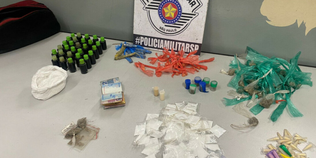 Suspeito de tráfico de drogas é preso em Suzano