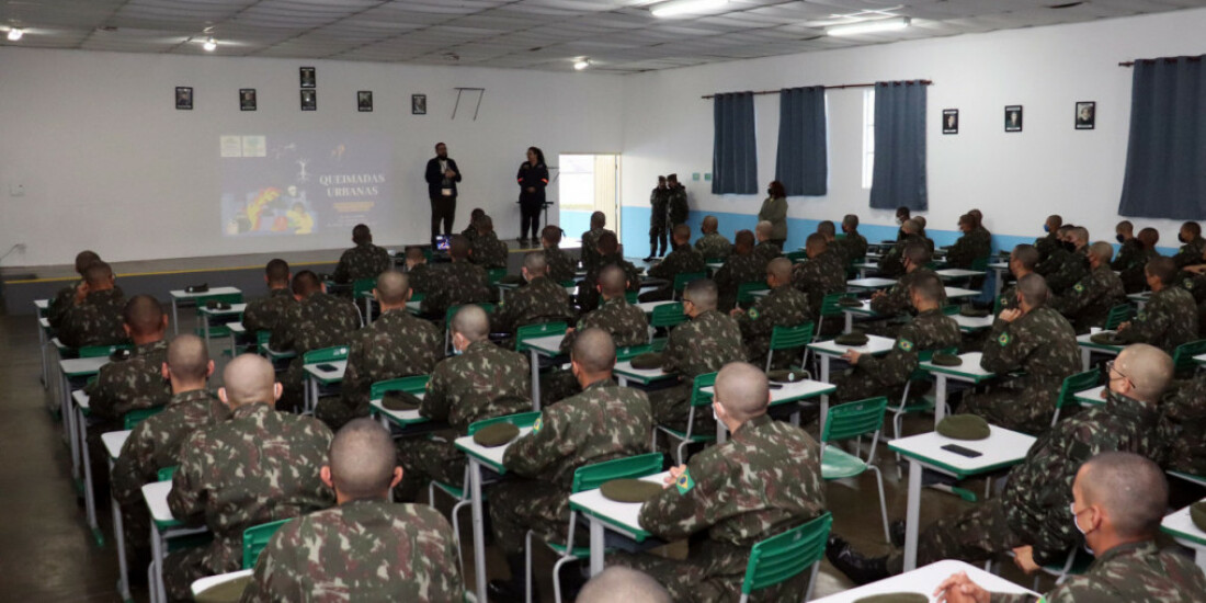 Tiro de Guerra participa detreinamento contra queimadas