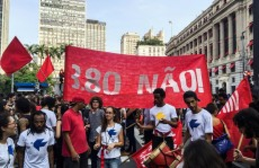 Protesto em São Paulo teve 17 pessoas detidas