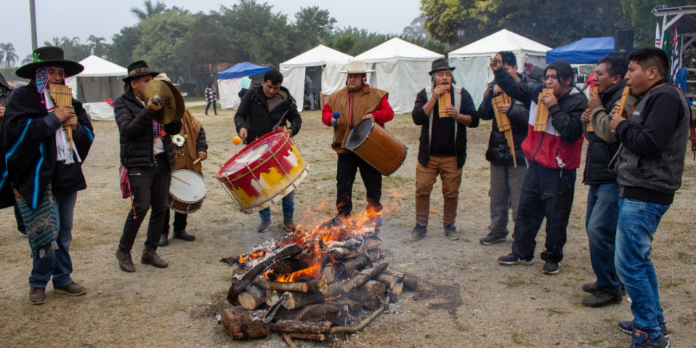 Bolivianos participam da Festa do Sol em Itaquá