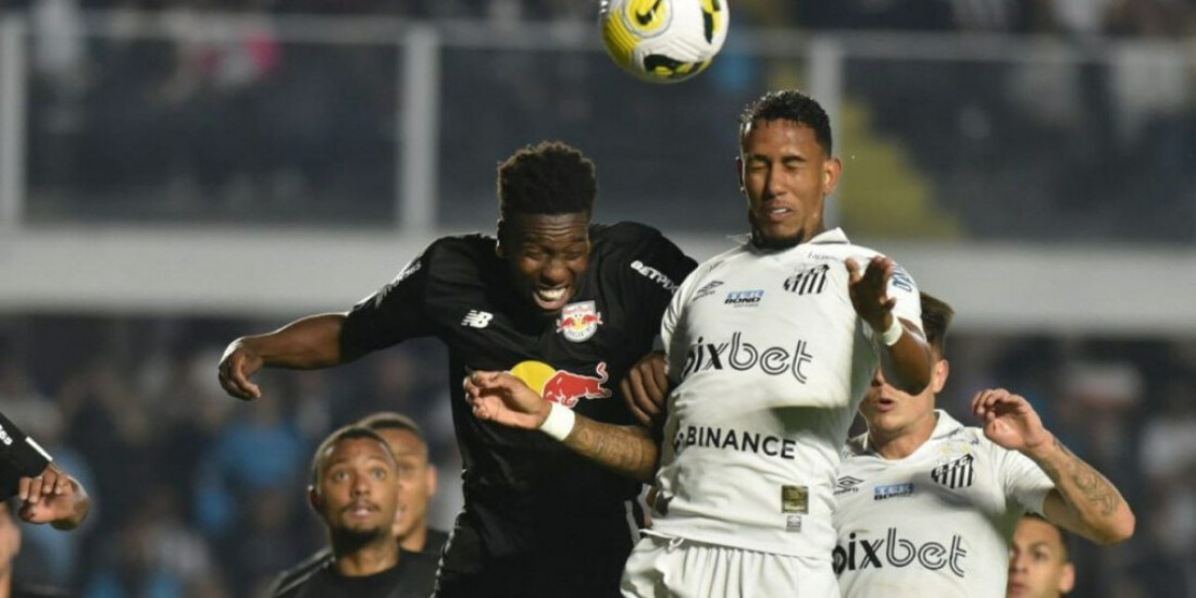 Santos e Bragantino empatam em 2 a 2 na Vila Belmiro