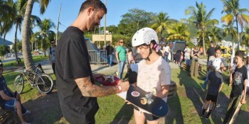 Bob Burnquist oferece oficina gratuita de skate em Niterói