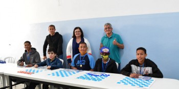Alunos de Xadrez recebem certificados