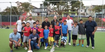Arena Tabamarajoara ganha academia ao ar livre e quadra de areia