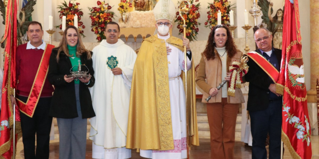 Bispo Dom Pedro Stringhini anuncia novos festeiros