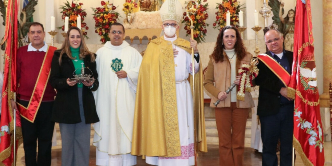 Bispo Dom Pedro Stringhini anuncia novos festeiros