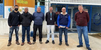 Empresa de água e esgoto de Rio Claro visita Semae