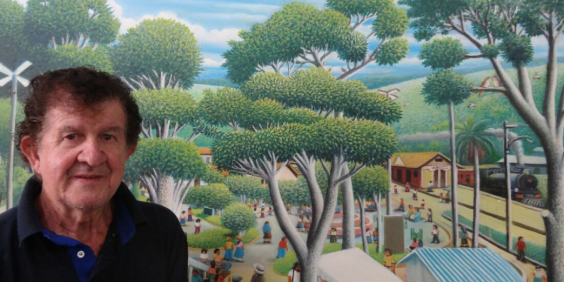 Mestre da Arte Naif revela influência da música na composição de suas obras