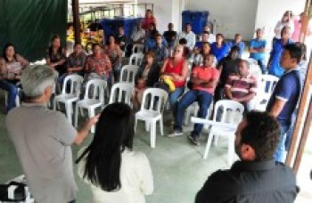 Prefeitura e DAEE orientam moradores