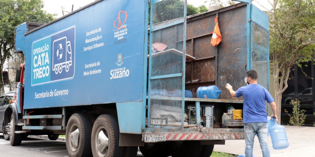 Caminhões do 'Cata-Treco' vão percorrer 15 bairros
