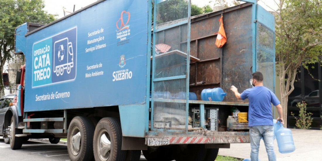 Caminhões do 'Cata-Treco' vão percorrer 15 bairros