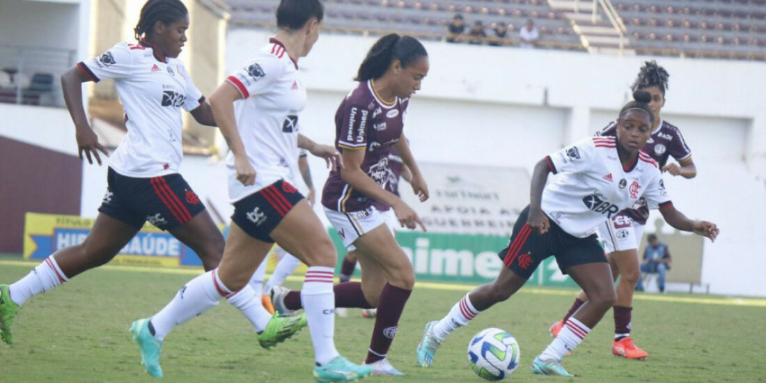 Fla se isola na ponta do Brasileirão Feminino ao derrotar Ferroviária