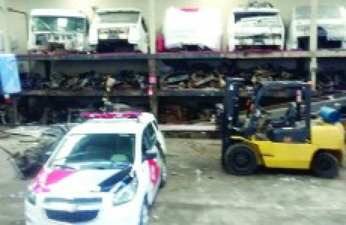 Caminhão roubado no Jaçanã é localizado em Mogi: