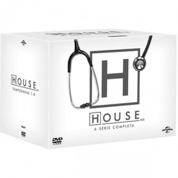 "Coleção House - 1ª à 8ª Temporada" (46 discos)