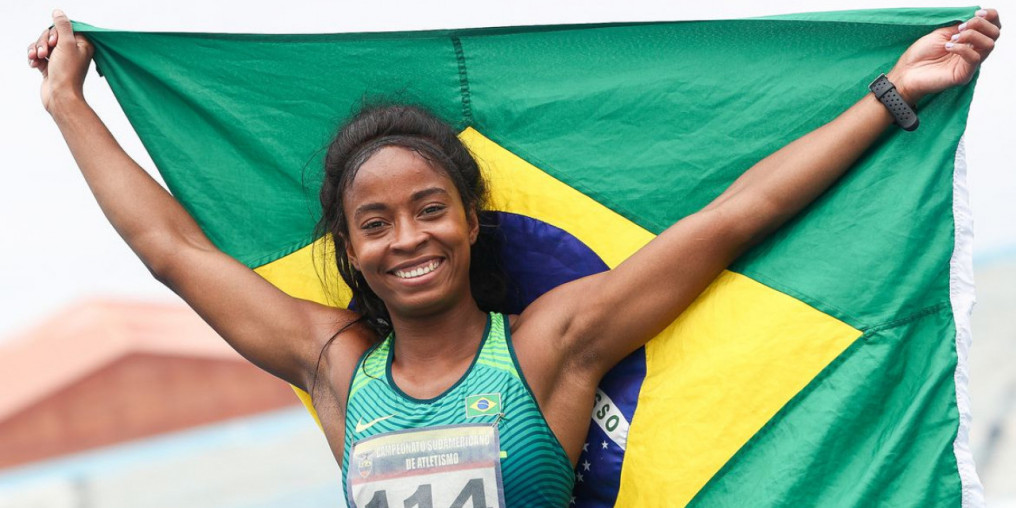 Atletismo: Vitória Rosa é prata nos 100 metros rasos na Polônia