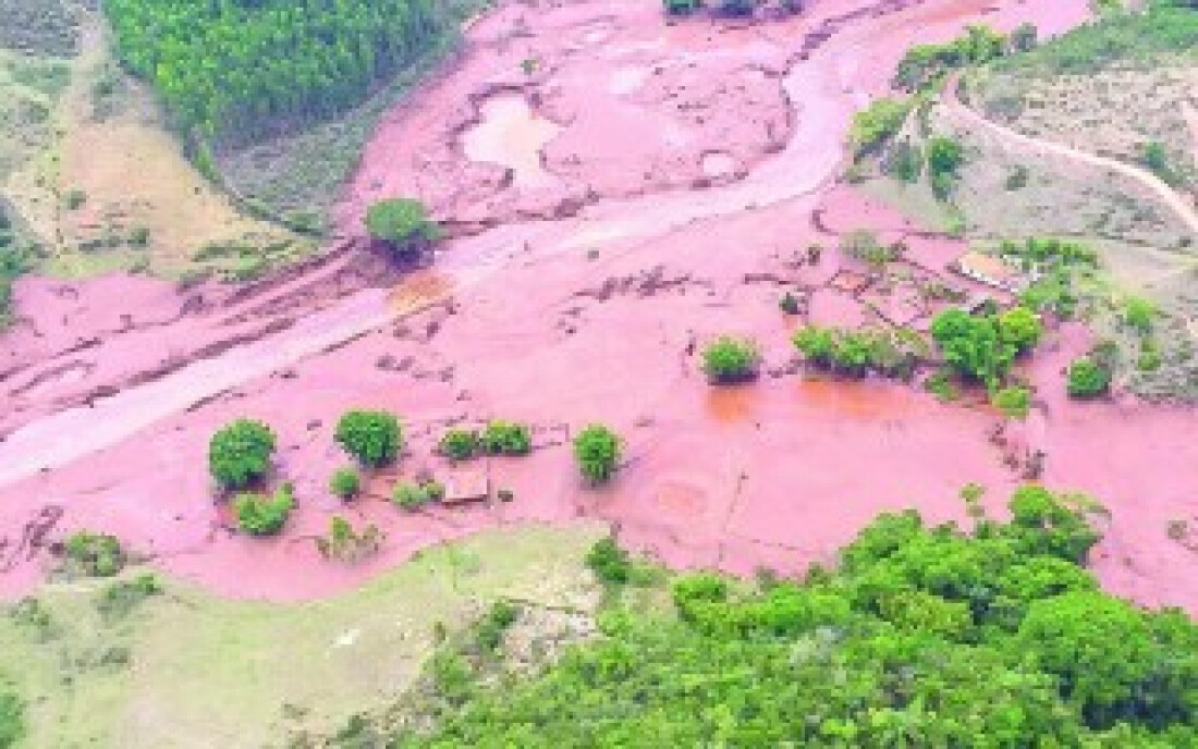 Barragem em Mariana tem novo vazamento