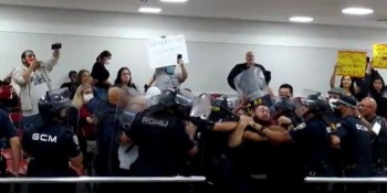 Tumulto marca votação na Câmara Municipal