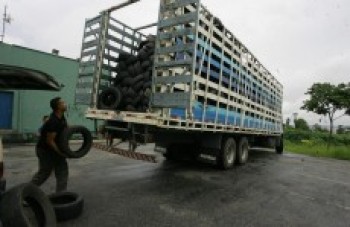 Ação vai recolher pneus no dia 4