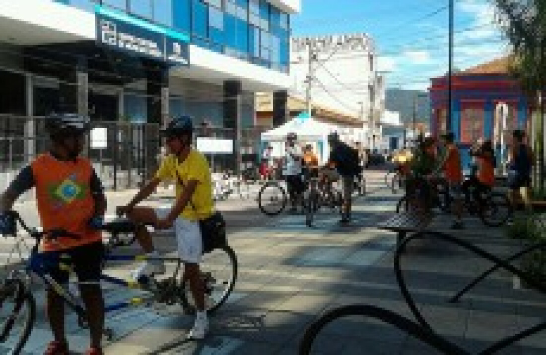 Pedala Mogi recebe grupo de ciclistas Ciclo Sensorial