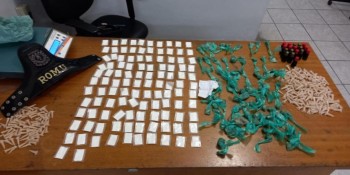 GCM detém mulher por tráfico de drogas