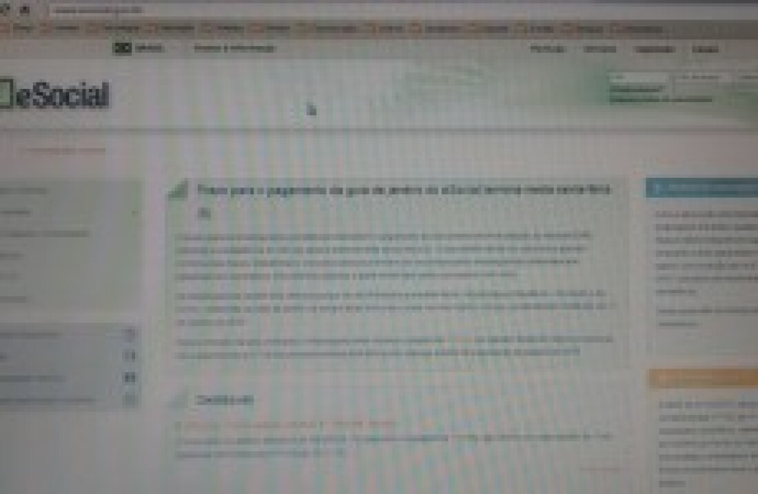 Prazo para pagar eSocial termina na sexta-feira
