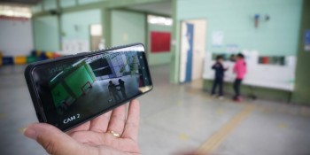 Escolas municipais recebem câmeras de monitoramento