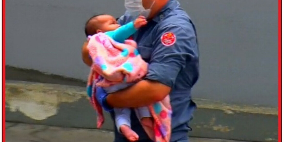 Bombeiros de Guararema socorrem bebê engasgada nesta quinta-feira (4)
