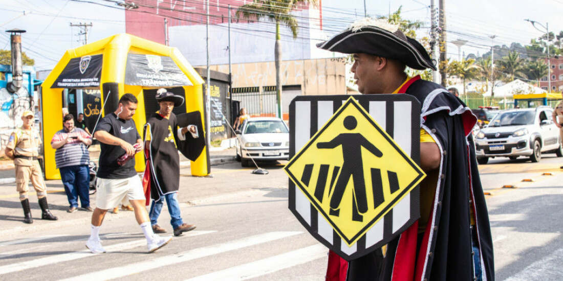 Prefeitura de Ferraz promove campanha Maio Amarelo 'No Trânsito, Escolha a Vida'