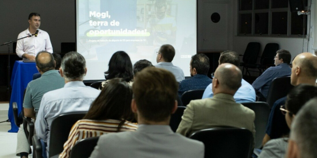 Redução de ISS para empresas de tecnologia é apresentada em Mogi