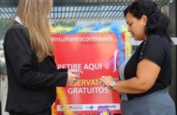 Campanha 'Mulheres contra Aids' chega à terceira fase