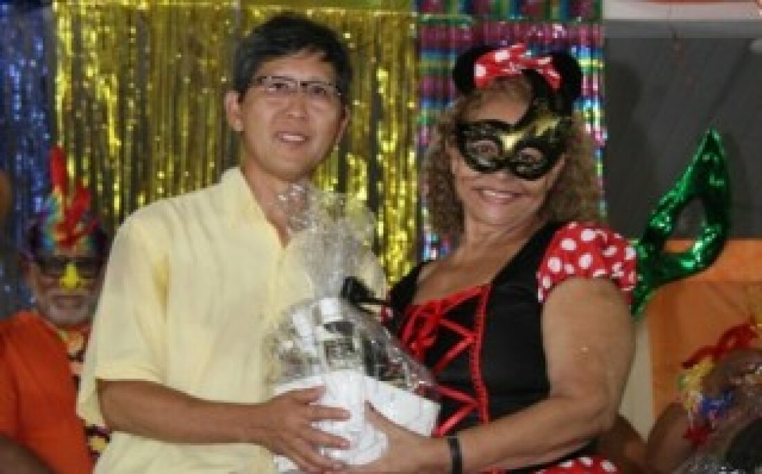 Mamoru prestigia Baile da Melhor Idade:
