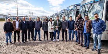 Frota é renovada com 34 ônibus e tem menor idade média do Estado