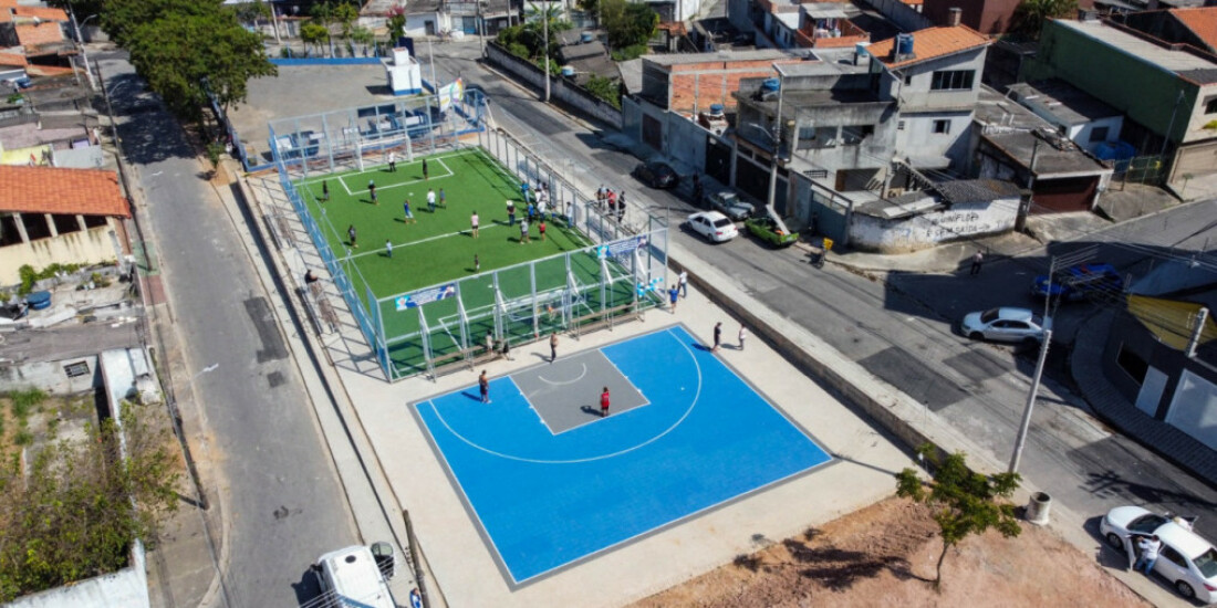 Itaquá inaugura Areninha Vila Arizona e amplia atividades esportivas