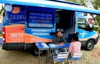 Praça do Coreto terá unidade móvel do Sebrae