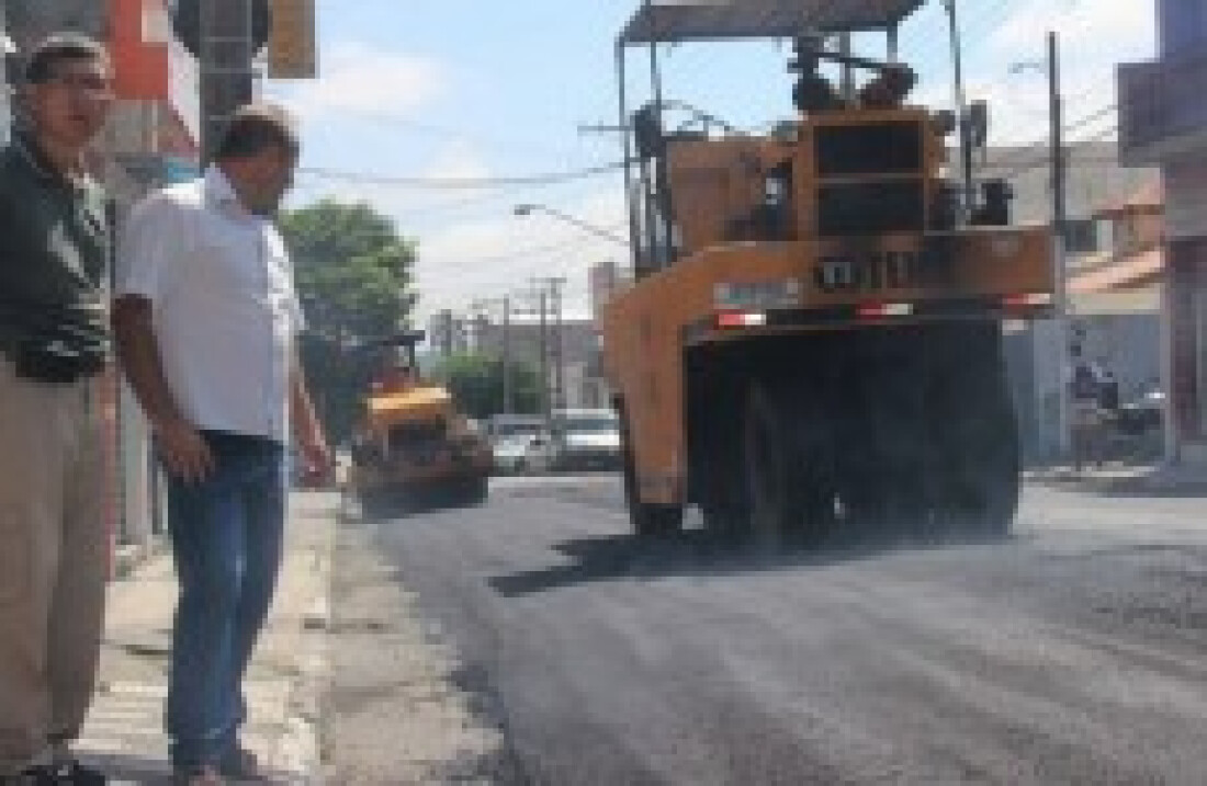 Mamoru vistoria serviços de melhorias na cidade
