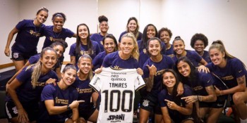Brasileiro Feminino: Corinthians bate Cresspom em jogo 100 de Tamires