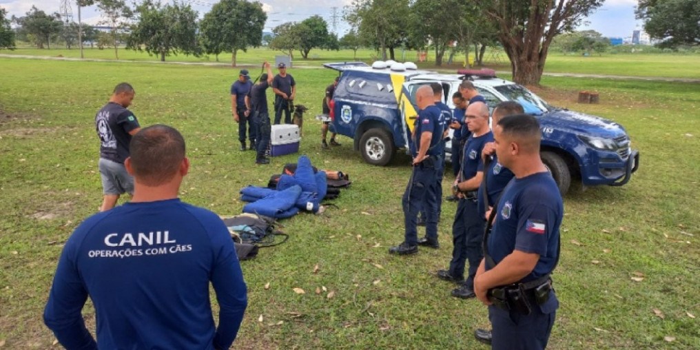 GCMs participam de curso para Condução de Cães