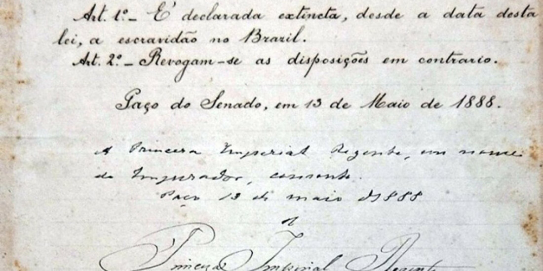 Só com luta de negros foi possível abolir escravidão, diz especialista