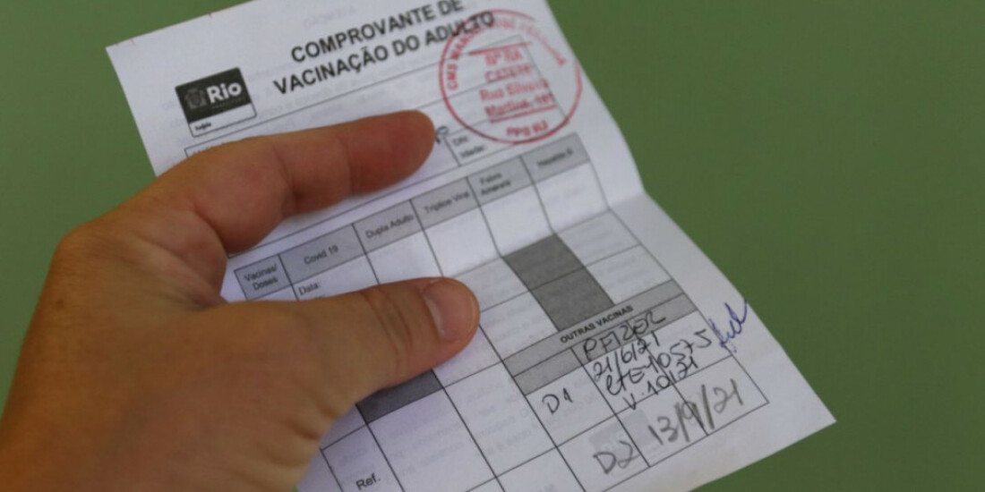 Comprovante de vacinação agora pode ser acessado offline