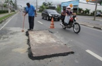 Vivo inicia reparo de desnível em bueiros da rodovia SP-66