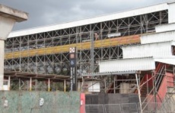 Começa remoção de estação provisória