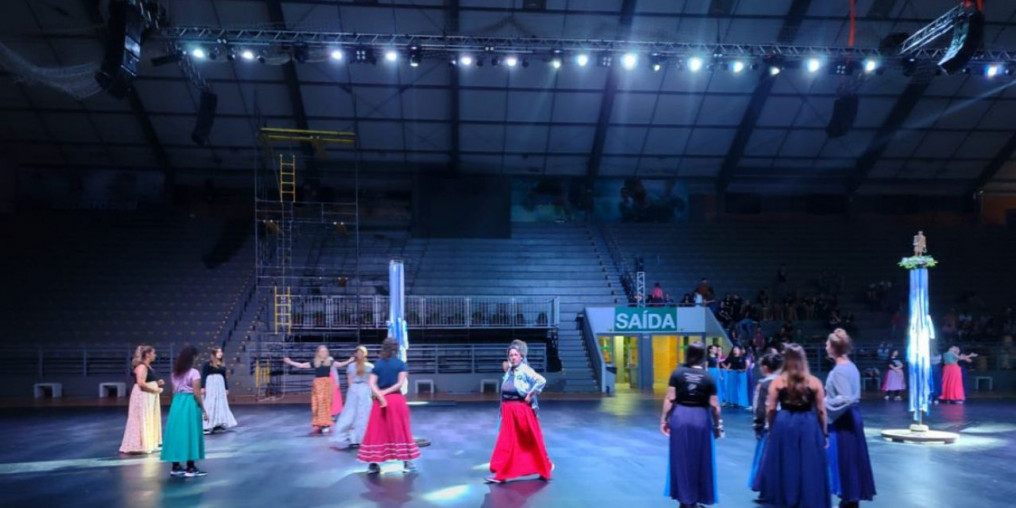 Primeira-dama participa de abertura das surdolimpíadas