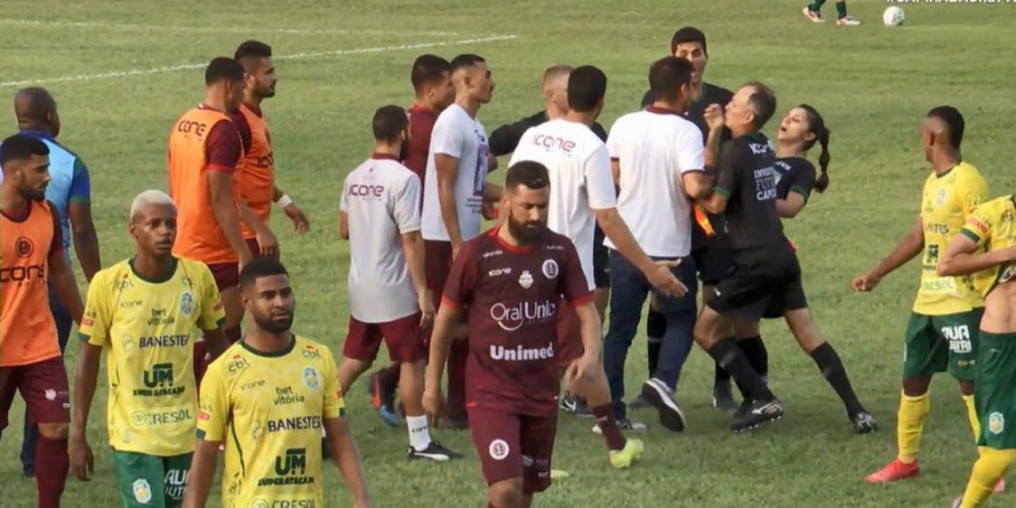 TJD-ES pune técnico com 200 dias de suspensão por agressão à árbitra