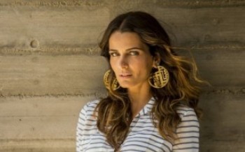 Fernanda Motta celebra a sua estreia em novela