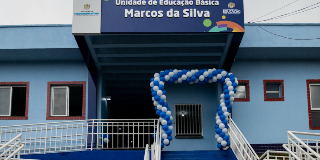 Prefeitura de Itaquá reinaugura Creche Municipal Marcos da Silva