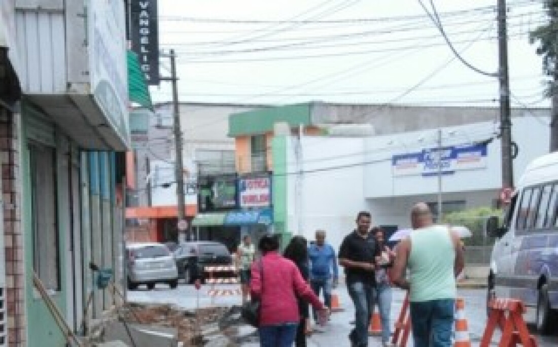 Revitalização da área central deve terminar em 4 meses