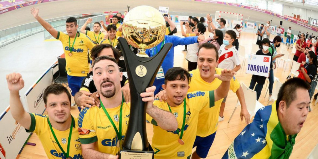 Coluna - Brasil segue com a melhor seleção de futsal Down do mundo